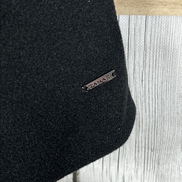 Tahari Black Belted Long Length Trench Coat - Picture 4 of 12